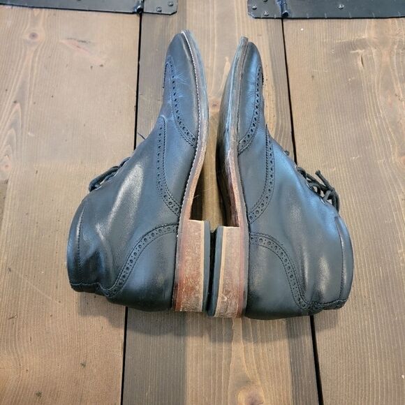 Cole Haan Men’s Liam Chukka II Black Leather Boots - Picture 3 of 6